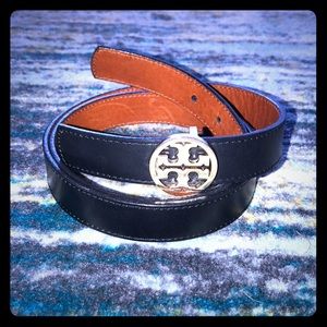 Reversible Tory Burch Logo belt S